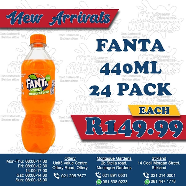 Factory Shops and Shopping Online in Cape Town, Johannesburg, Durban